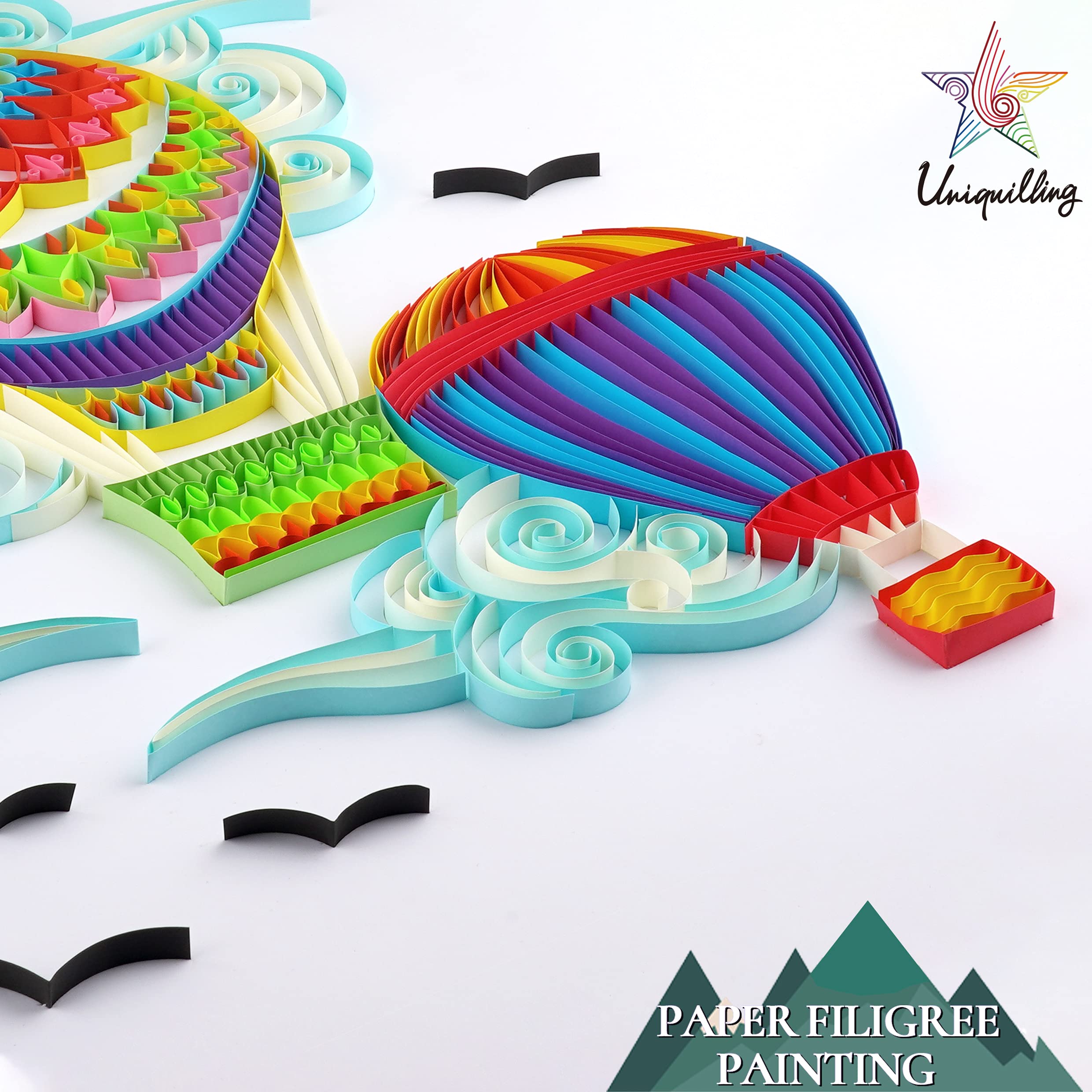 Amazon | Uniquilling クイリングペーパー クイリングキット